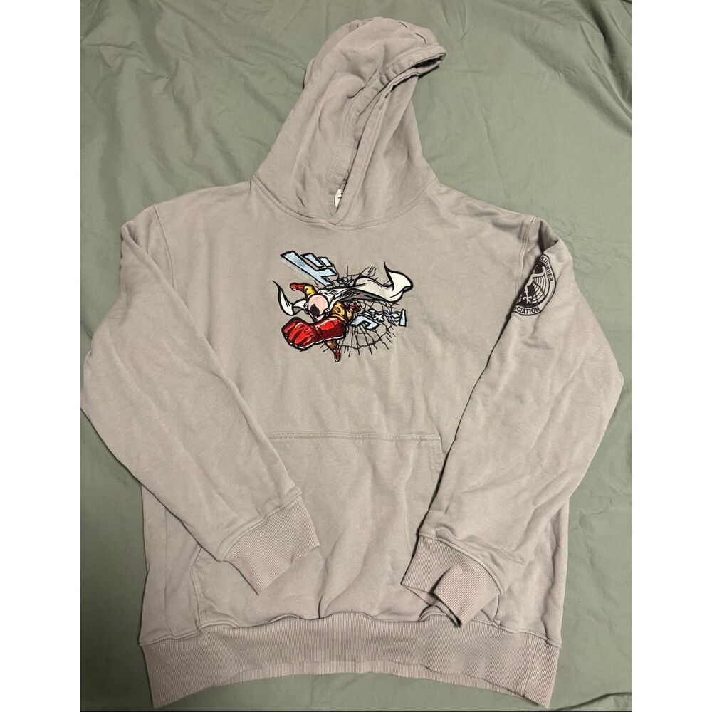 Animato x Susweeb Size Medium Saitama Rare One Punch Man Anime Manga Hoodie